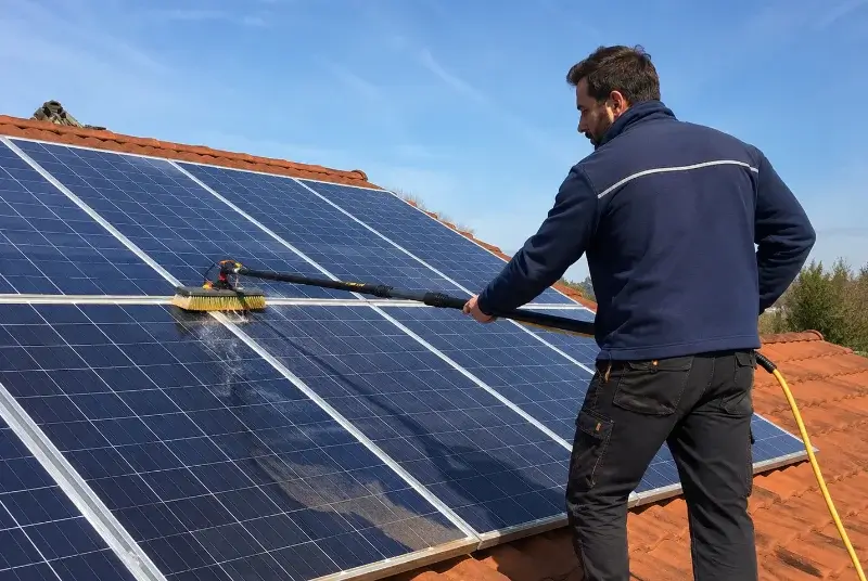 Nettoyage et entretien de panneaux solaires à Saint-Maixent-sur-Vie